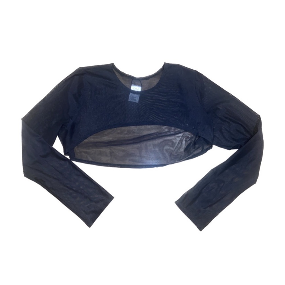See through black layering top from wild fable